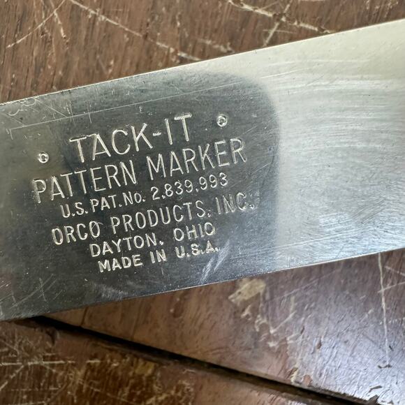 1950’s Risdon Orco Tack-It Pattern Marker Item No. 1900 - Picture 3 of 9
